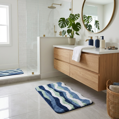 Casahebra Alfombra de Baño Ultra Absorbente de Microfibra