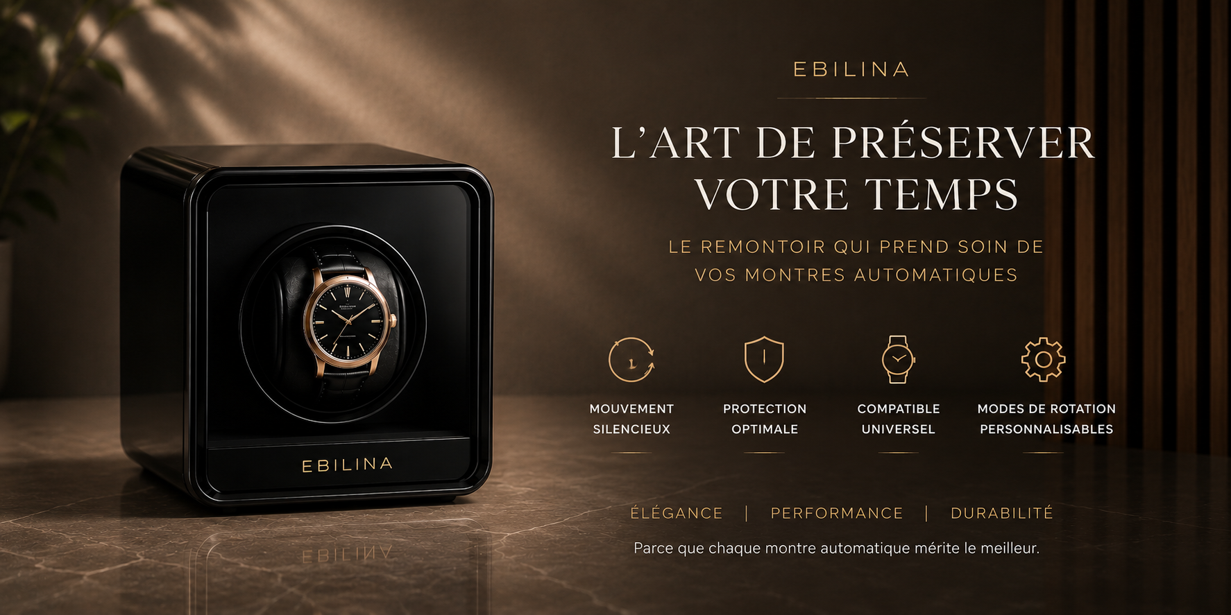 Remontoirs pour montres automatiques élégance et précision